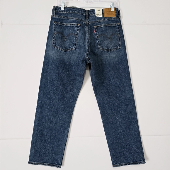 NWT Levi's Premium Wedgie Straight Jean Size 29 Blue Medium Wash - Picture 2 of 7